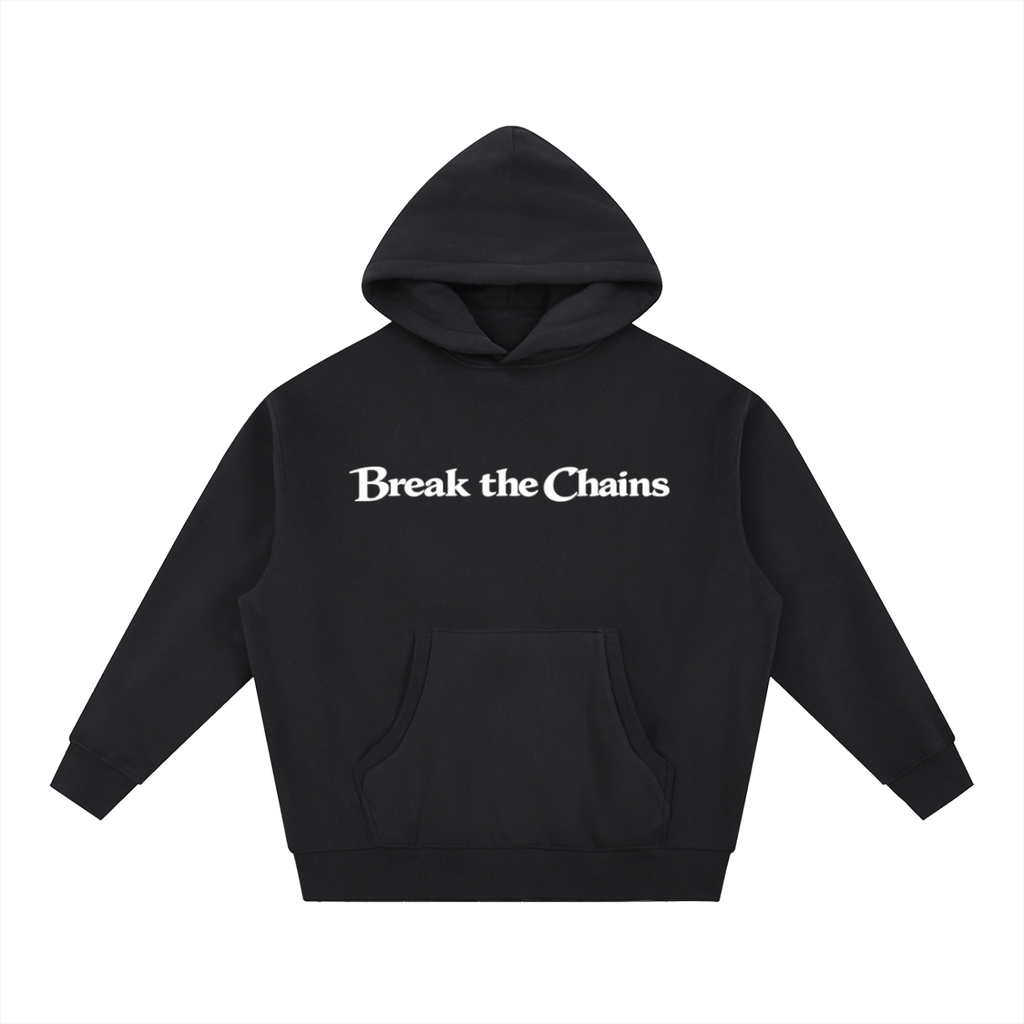Essential Oversized Boxy Fit Fleece Hoodie