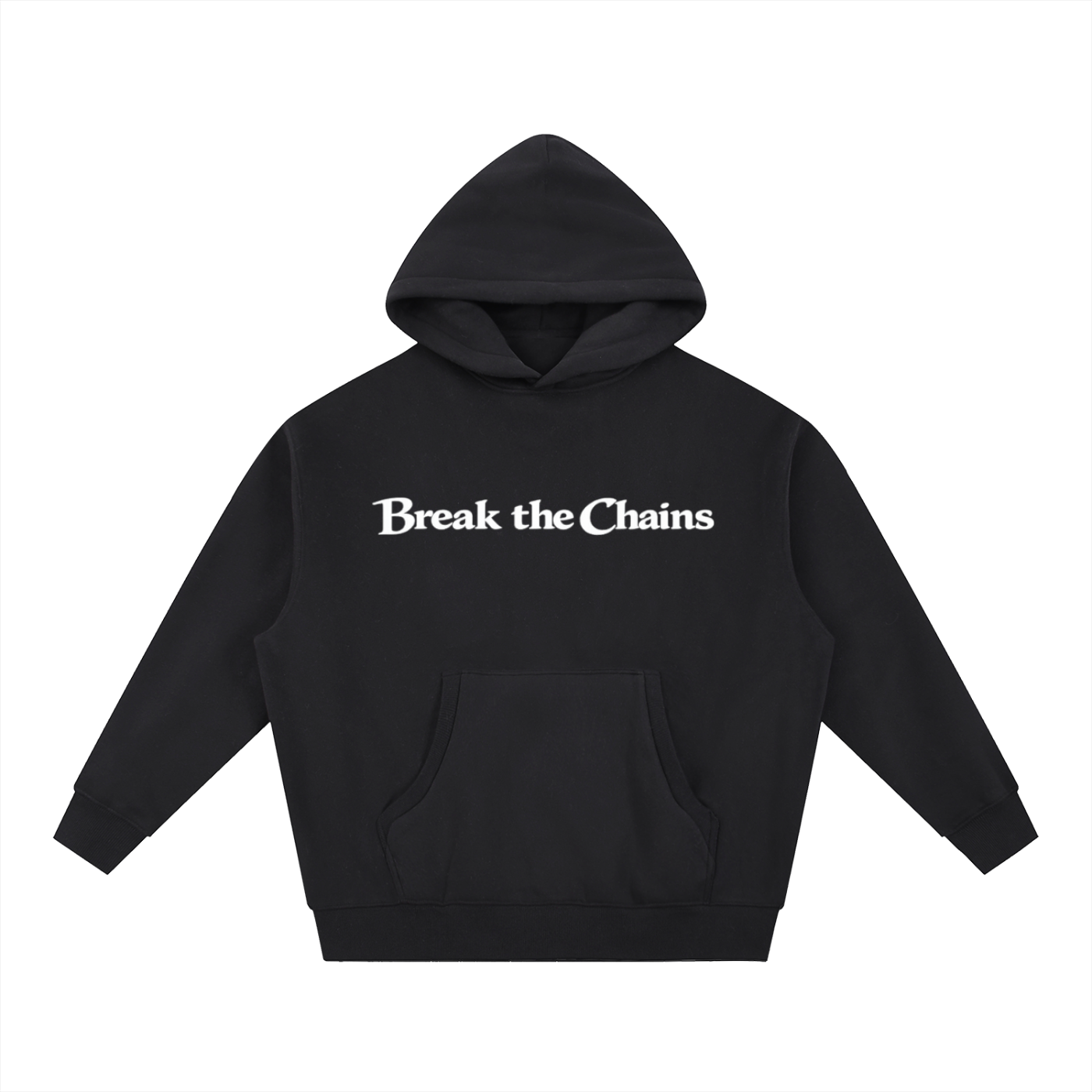 Essential Oversized Boxy Fit Fleece Hoodie