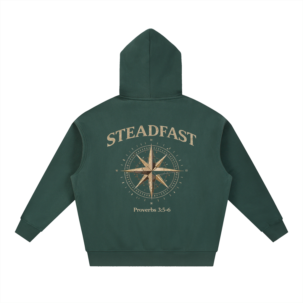 Essential Oversized Boxy Fit Fleece Hoodie