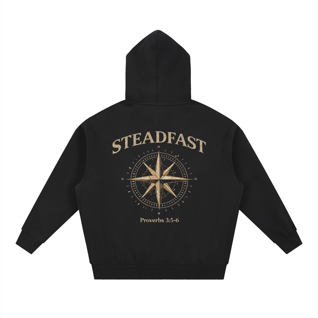 Essential Oversized Boxy Fit Fleece Hoodie