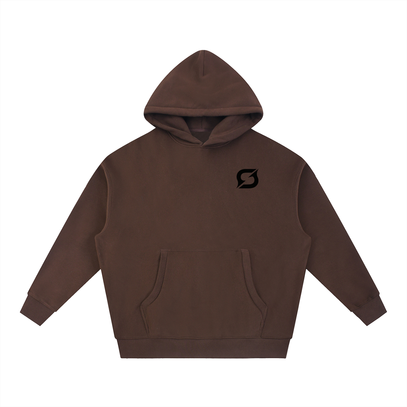 Essential Oversized Boxy Fit Fleece Hoodie