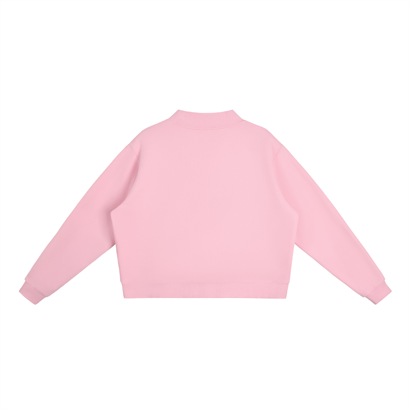 Woman's | Essential Fleece Mock-Neck Crew Sweatshirt